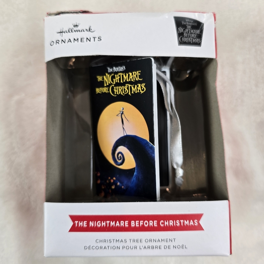 Hallmark Ornaments Disney Tim Burtons The Nightmare Before Christmas VHS